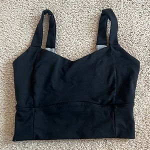 Born Primitive Studio Sports Bra, Size Medium, Black